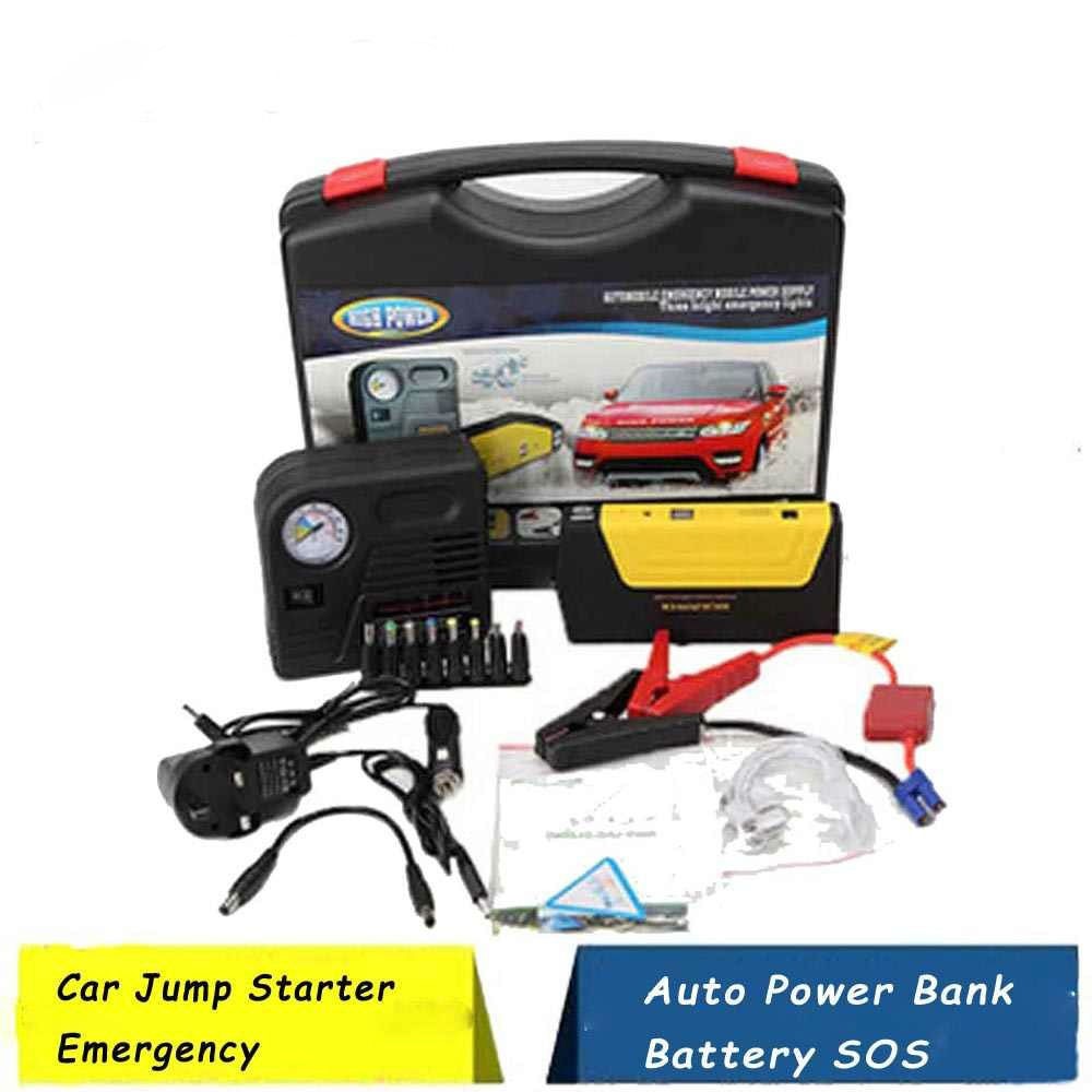 Car Jump Starter & Air Compressor – 2-in-1 Auto Power Tool