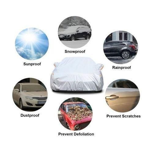 Car Dust Cover with Zipper Opening - Image 3